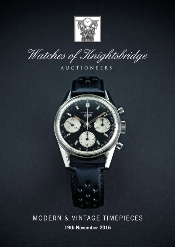 Watches of Knightsbridge 19 November Catalogue