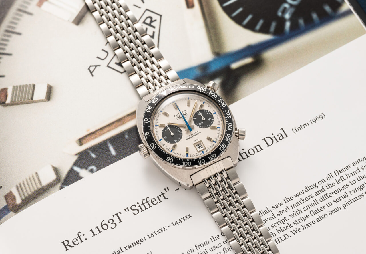 Heuer Autavia Jo Siffert Chronograph 1163T - Image 3