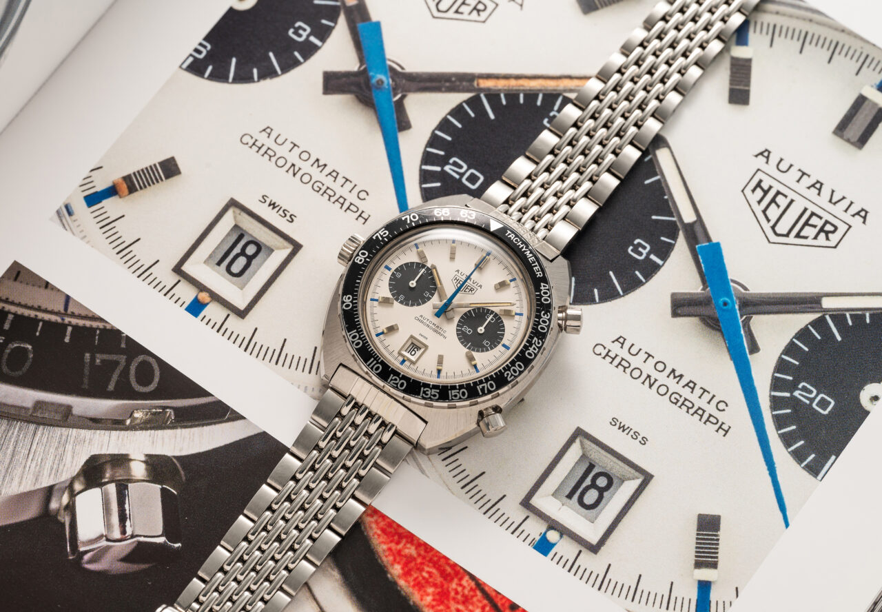 Heuer Autavia Jo Siffert Chronograph 1163T - Image 4