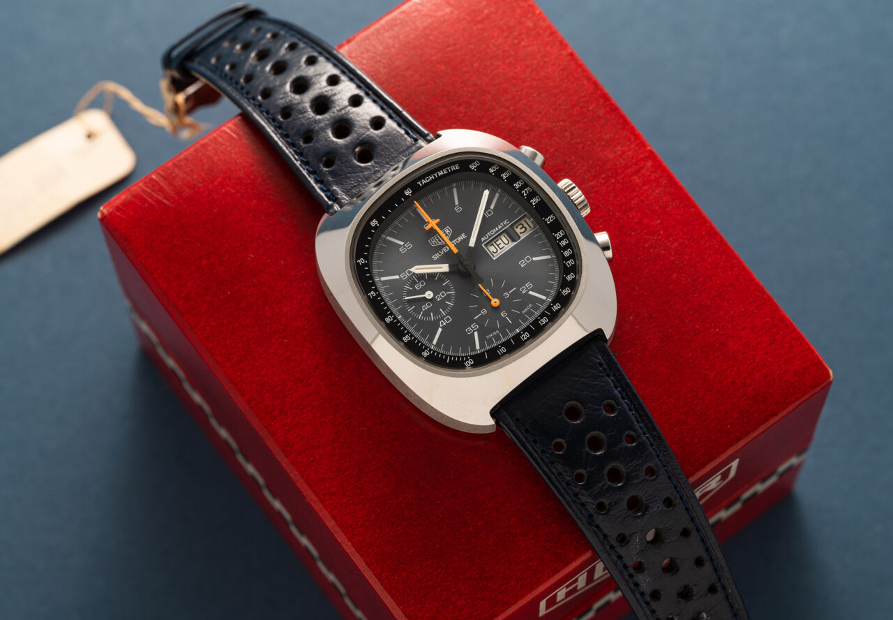 NOS Heuer Silverstone Chronograph 510.403 - Image 4