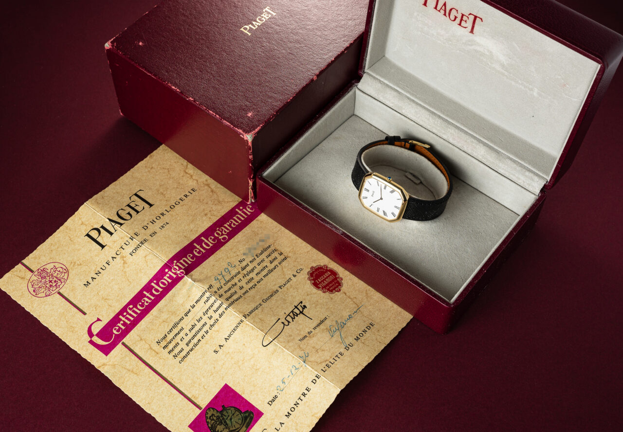 Piaget Octagonal Yellow Gold 9792 - Image 4